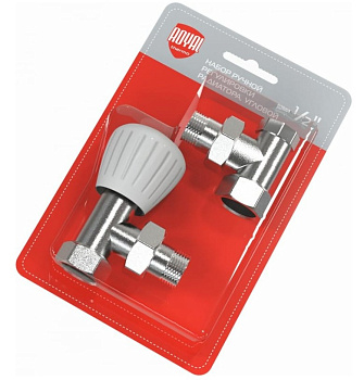 Набор ручной регулировки радиатора угловой 1/2"  Royal Thermo